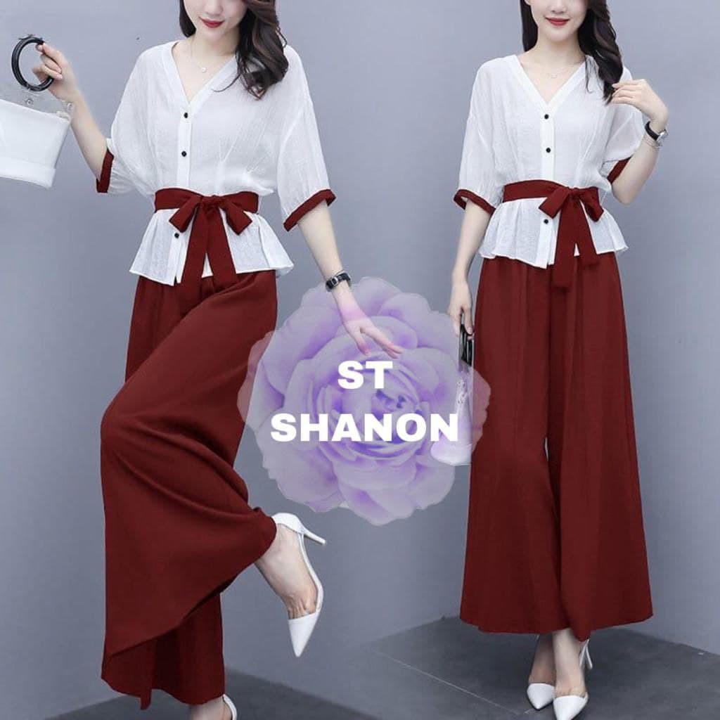 ESME- Stelan Shanon/ COD/ STELAN KULOT WANITA MODIS/ STELAN KULOT  WANITA KOREA/STELAN WANITA SANTAI