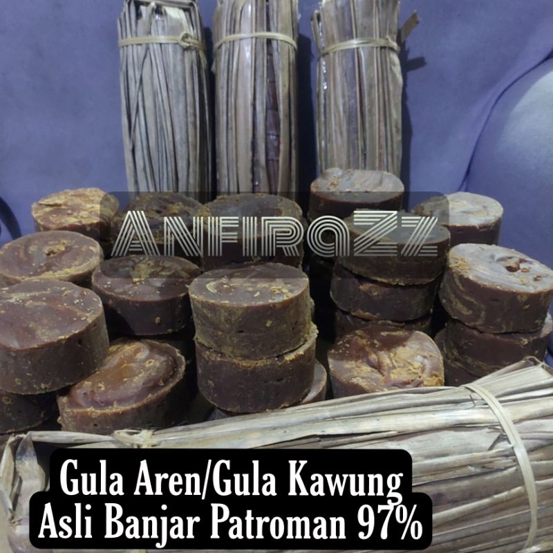 Gula Merah Kawung atau Aren Asli Banjar Patroman 97%
