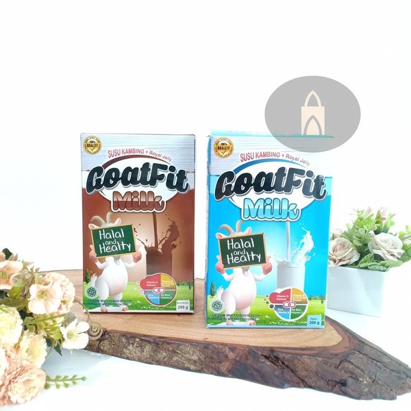

SUSU KAMBING+ROYAL JELLY GOATFIT/ ETAWA PLUS ROYAL JELLY GOATFIT MILK terlaris