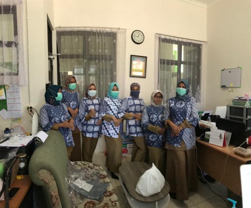 Blus Heyna Batik Atasan Wanita Tali Murah Cantik Seragam Kerja Kantor Kekinian