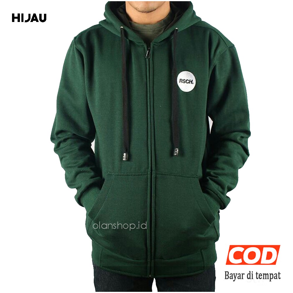  ON TRENDING JAKET SWEATER DISTRO HOODIE ZIPPER PRIA RSCH  