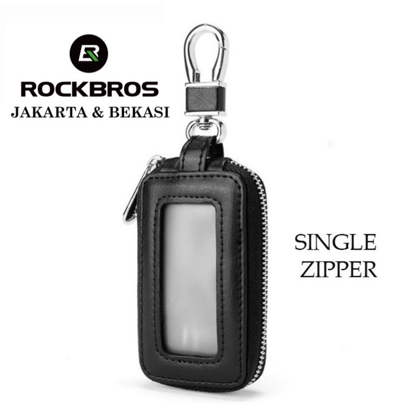 Dompet Gantungan Kunci Remot Mobil Remote Keyless Car Leather K8 K9 Holder Keychain Key Chain Double Zipper Single Premium Quality