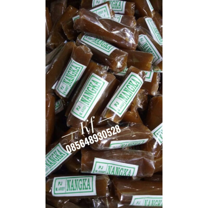 

jual murah cemilan jenang kudus rasa nangka,,, kemasan 500gr