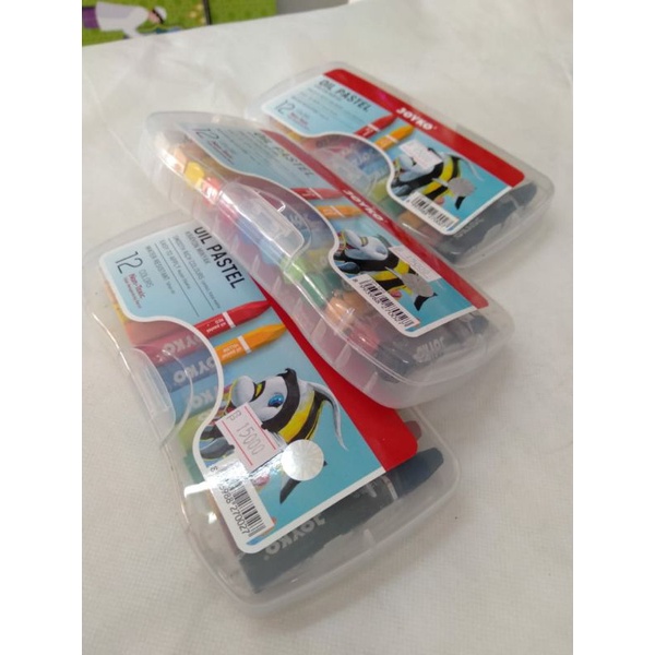 

oil pastel/krayon minyak joyko/krayon 12warna/krayon tahan air