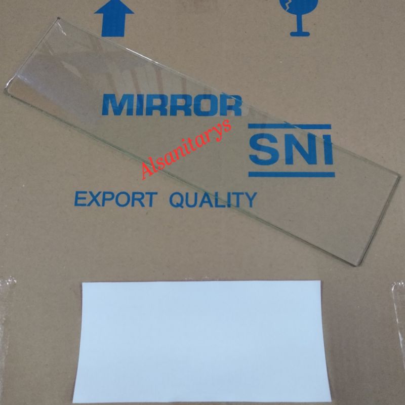 Kaca tatakan shampo sabun cair kaca plangset kaca wastafel uk 40 x 60