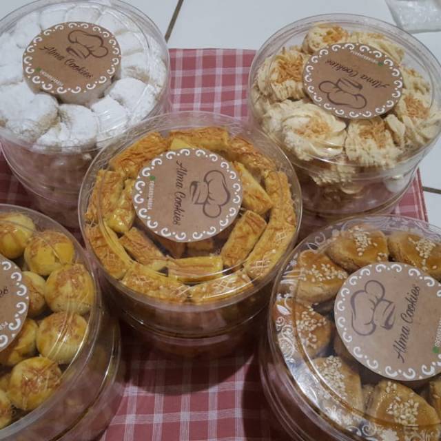 

Kue lebaran...kue kacang wijen Alma cookies