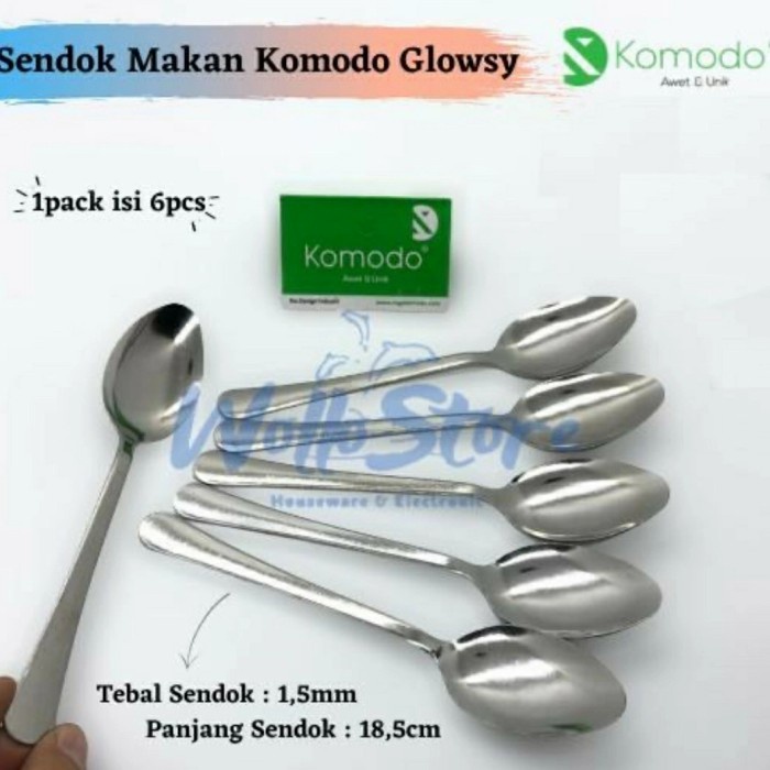 

Jual Sendok Makan Sendok Stainless Sendok Polos merk Noble isi 6 pcs Diskon