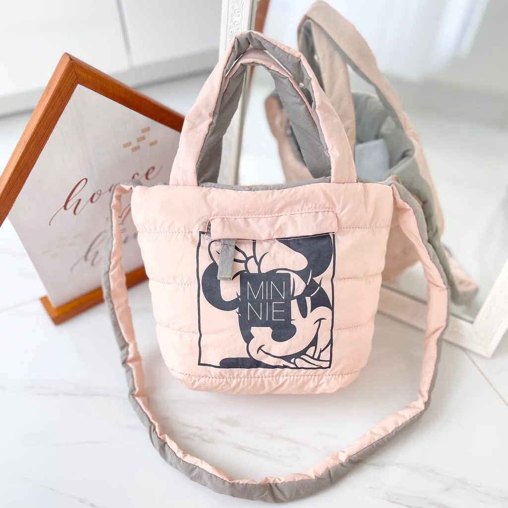 TAS WANITA ZB-3526 TWO COLOR BAG MICKEY