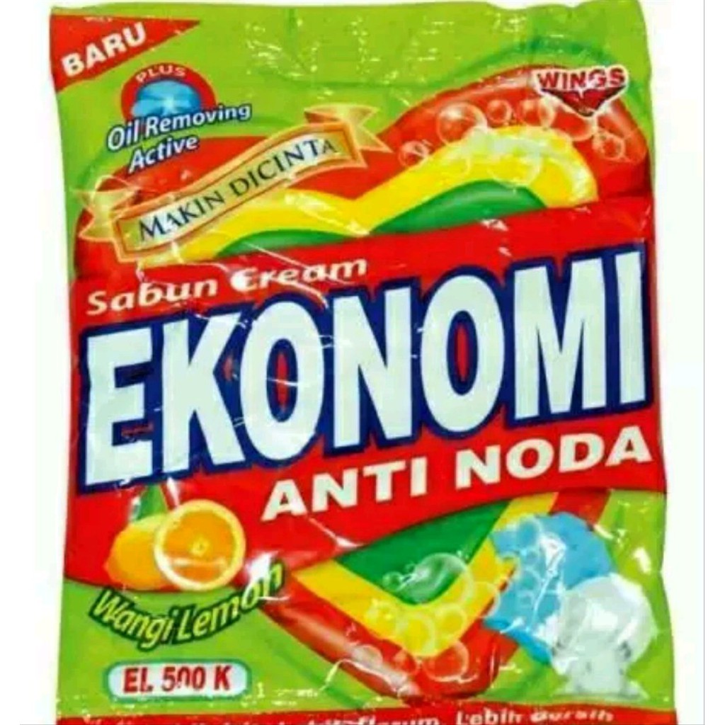 Sabun Colek Ekonomi e 500 k Lemon Hijau Dus