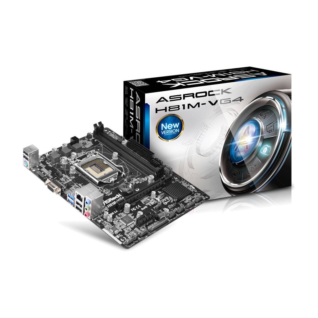 ASROCK MAINBOARD H81MVG4 RESMI H81M-VG4