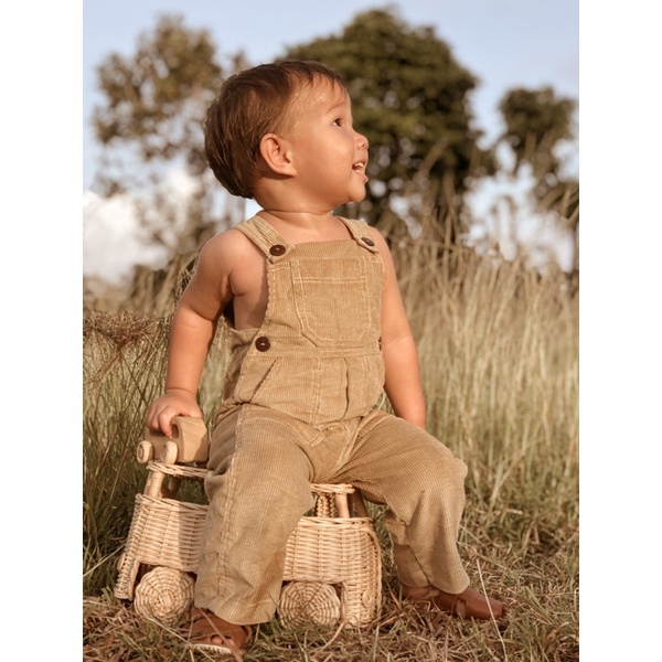 90’s long overalls cameelbaby (etalase 2) #UNISEX