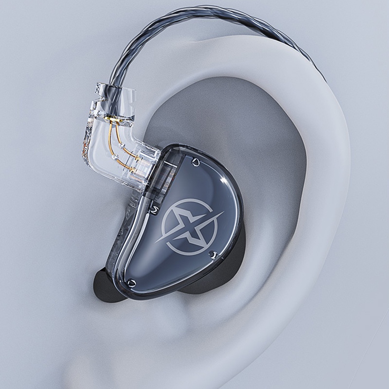 Im3 X Earphone In Ear HIFI Dinamis Besar 9mm Dengan Kabel Upgrade Bisa Dilepas Untuk Olahraga