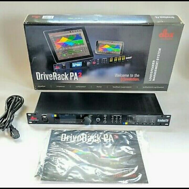 DBX PA2/SPEAKER MANAGEMENT DRIVERACK DBX PA2 .