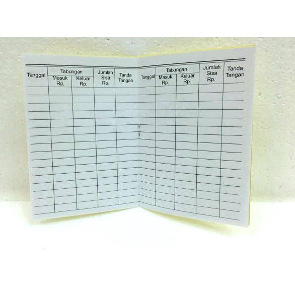 

Terbaru - BUKU TABUNGAN SEKOLAH 50 PCS ~