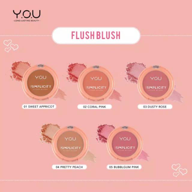 Y.O.U The Simplicity Flush Blush - YOU