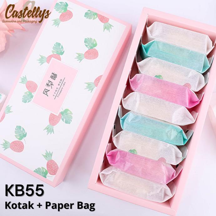 

Ready oke] KB55 Kotak Kue Nastar Cookies Box Packaging Dus Paper Box & Goodie Bag