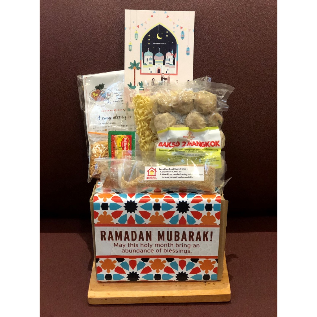 Jual Bakso Keju Hampers Lebaran Ramadan Single Box Indonesia Shopee