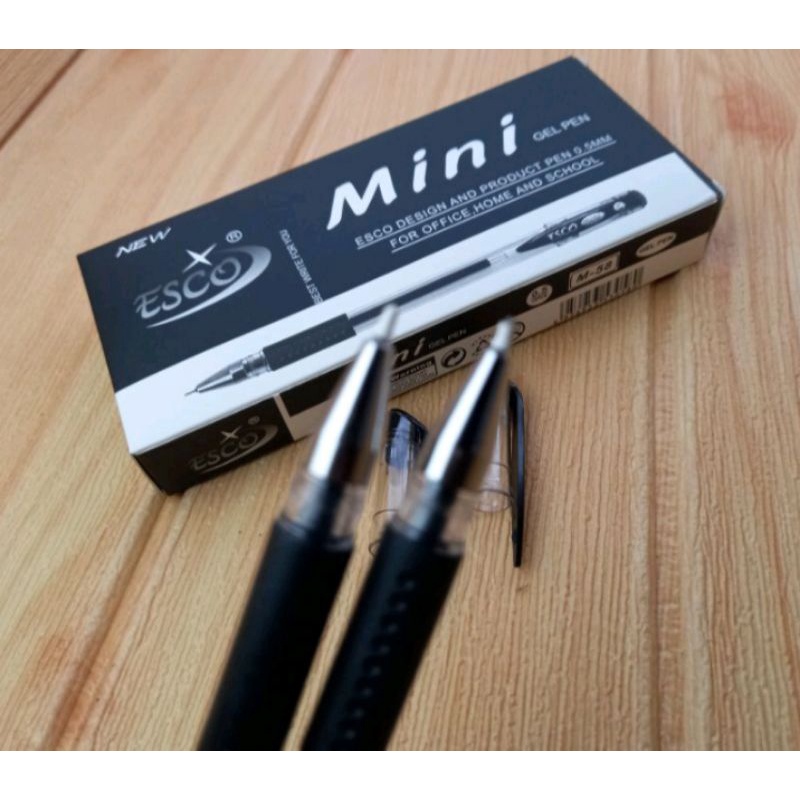 

Pulpen Gell Esco Mini BOIJIN 0,5 Murah/Pen Gell Murah/Bolpen Basah