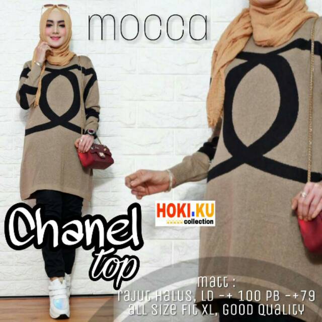 Chanel tunik rajut