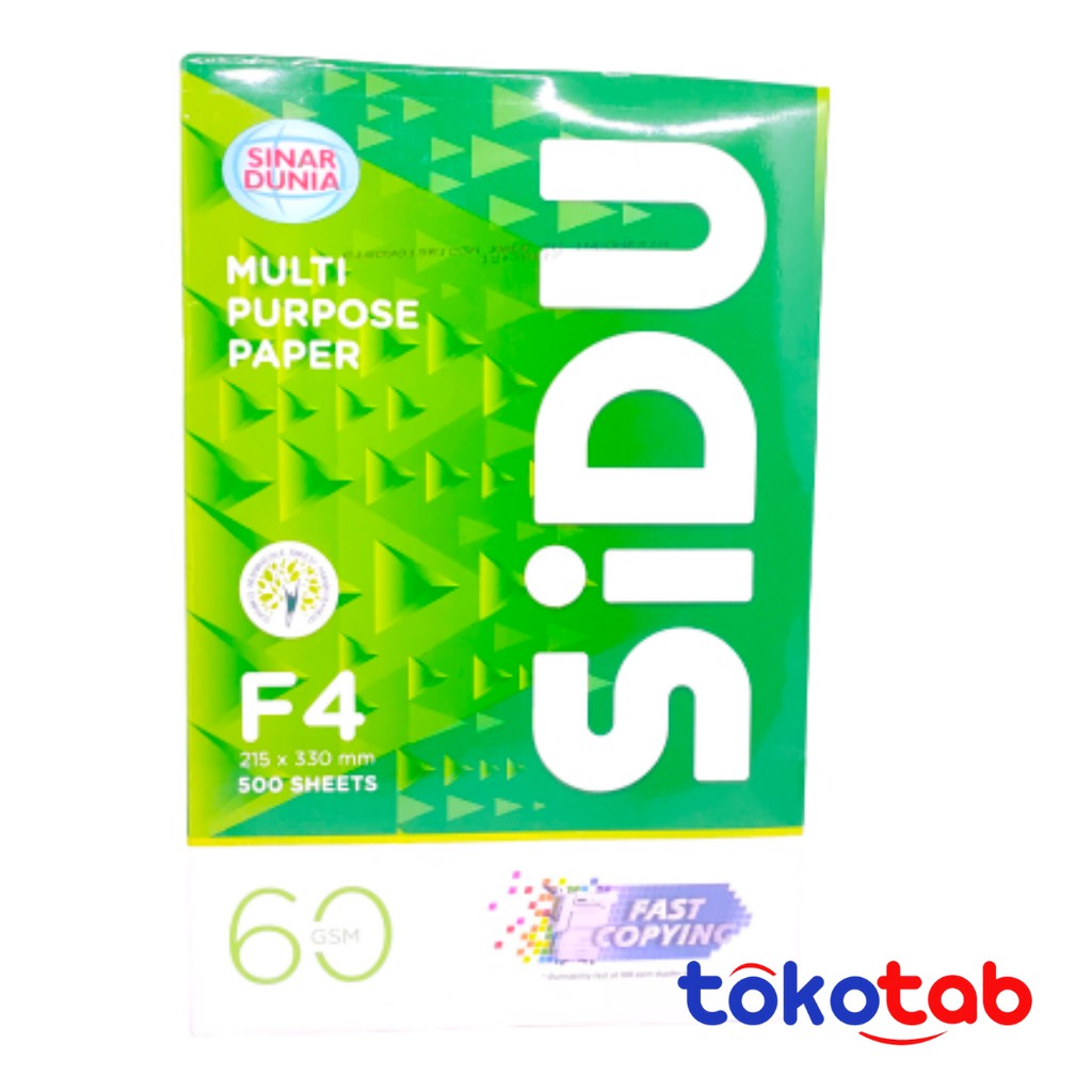 

Tokotab - Hvs SIDU Folio F4 60 GR