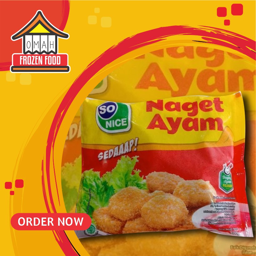 

Sonice Naget Ayam Chicken Nugget 250gr (NON COD DILUAR KOTA JATENG)