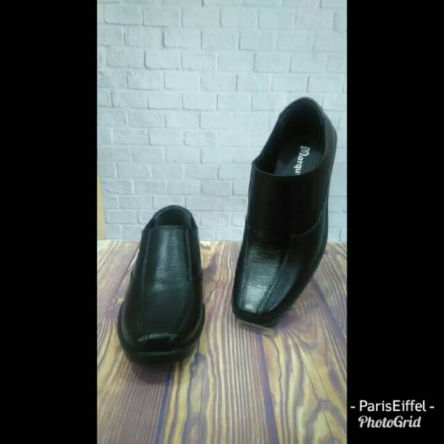 SEPATU PRIA MARQUIS MSS 05 HITAM