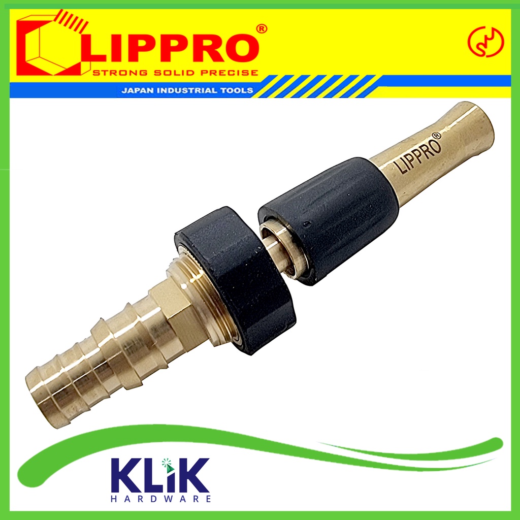 Lippro Semprotan Air Taman Lurus Kuningan - Hose Nozzle Full Brass