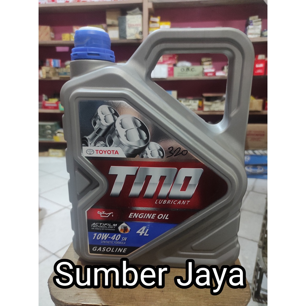 Oli TMO Toyota Bensin 4 Liter - Oli Mesin Mobil - 100% Asli