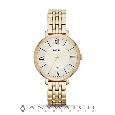 Fossil ES3434 Jacqueline Gold Stainless Steel