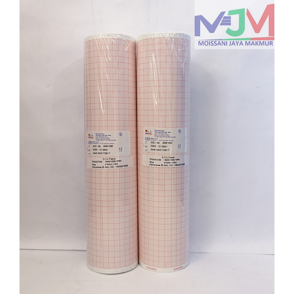 

Kertas EKG Sonomed / ECG Paper Sonomed 210mm x 30mm