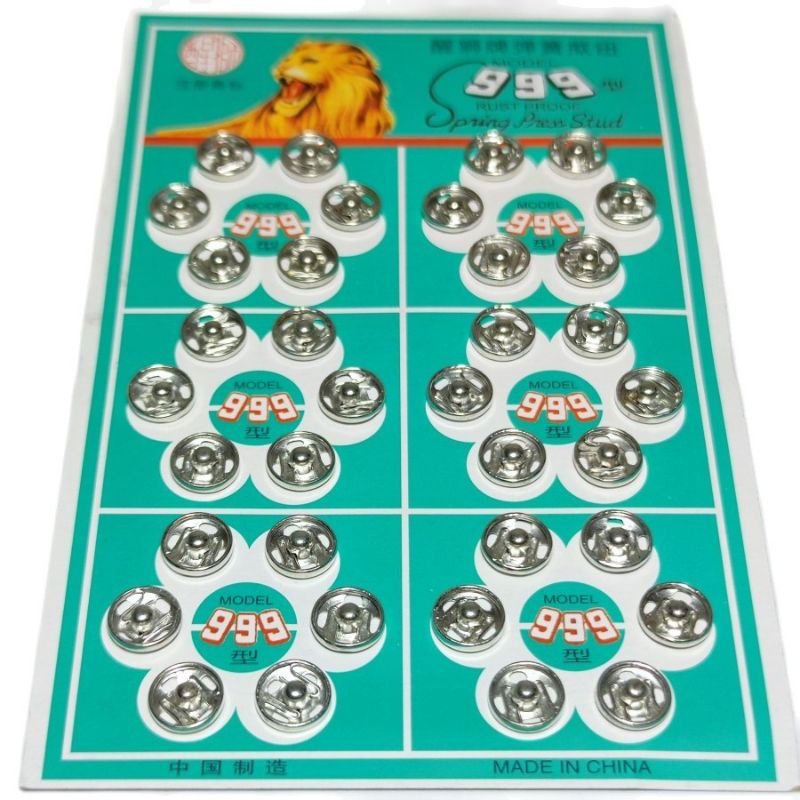 Kancing Cetet / Kancing Jepret 999 Lion Brand