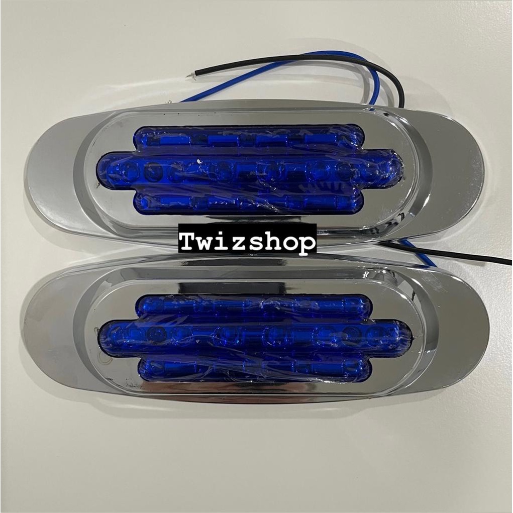 Lampu Samping Truk 12V 24V / LED Variasi Samping Bak Truk 12V 24 Volt