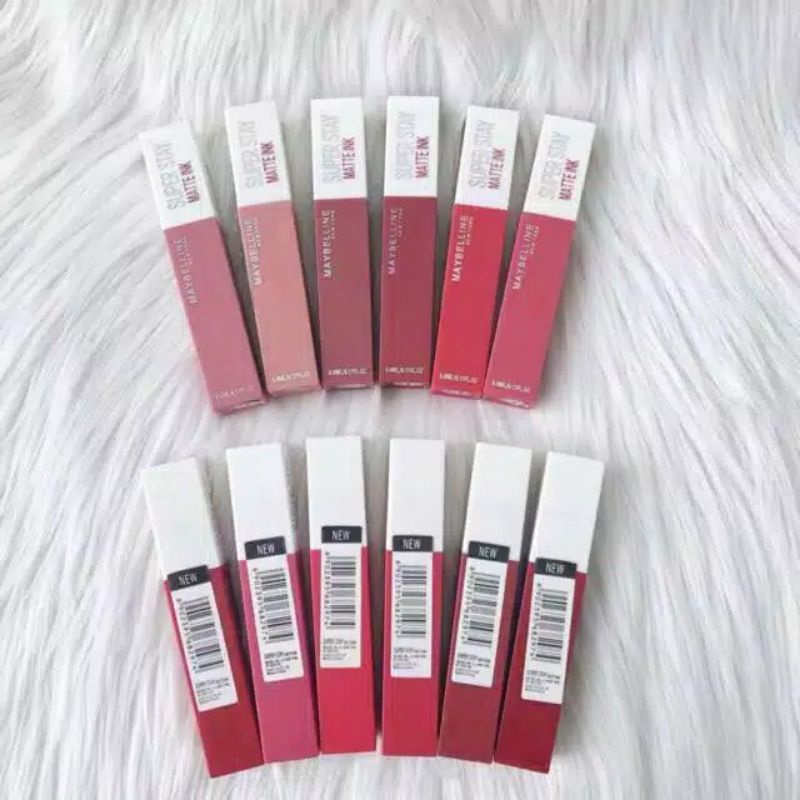 Lipstick Maybelline Lip Cream Super Stay Matte Tahan Lama Waterprof