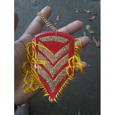 Sevron Chevron Akmil Akpol Sermatutar Aksesoris Gantungan Kaca Mobil