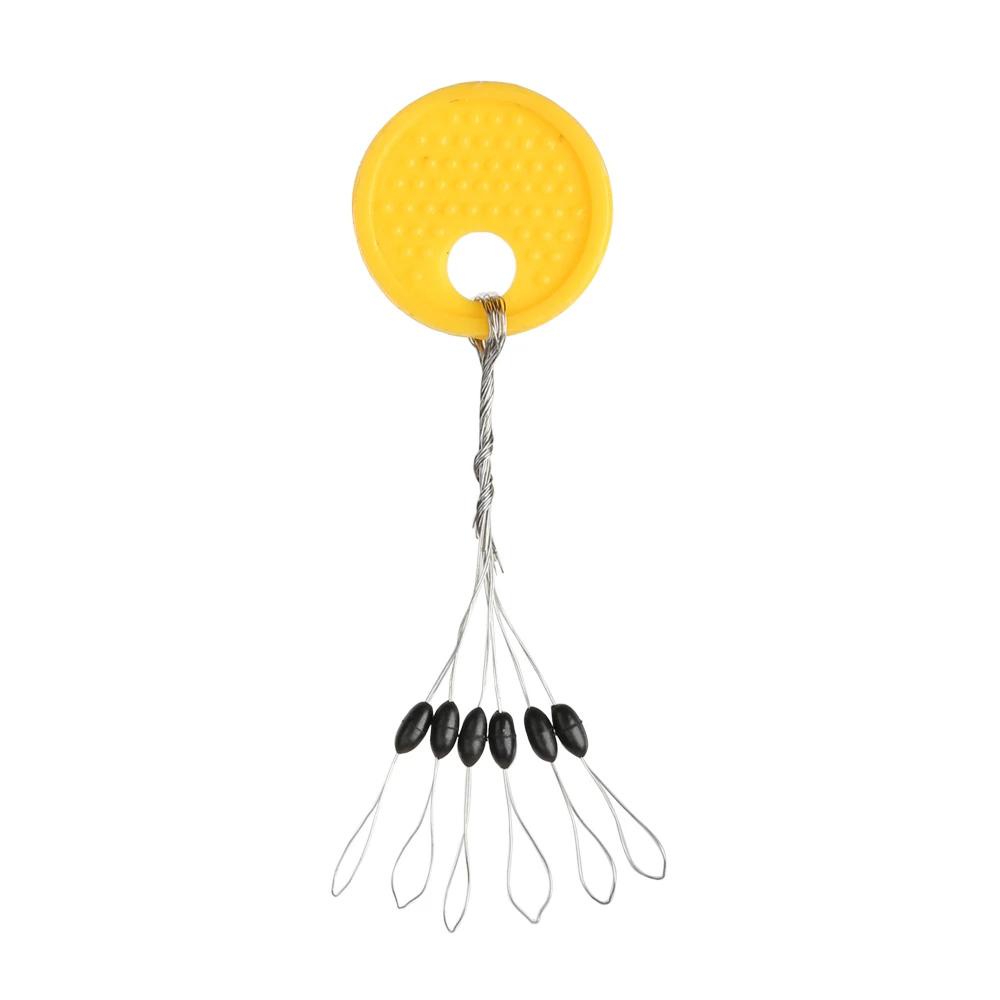 Pelampung Karet AUGUSTINA Kacang Angkasa 10grup Set 60pcs Bobber Oval Floater Stopper Floater 6in1 Silinder
