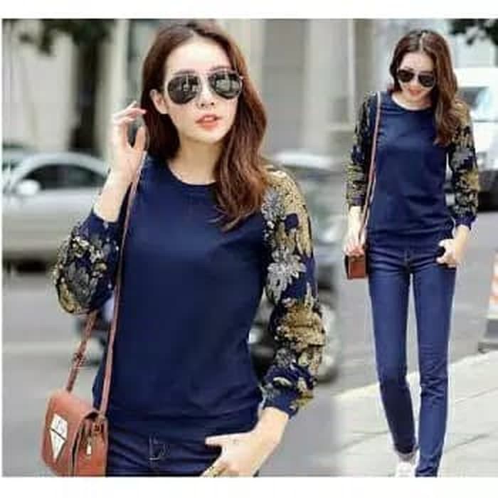 Blouse Wanita Baby Terry -