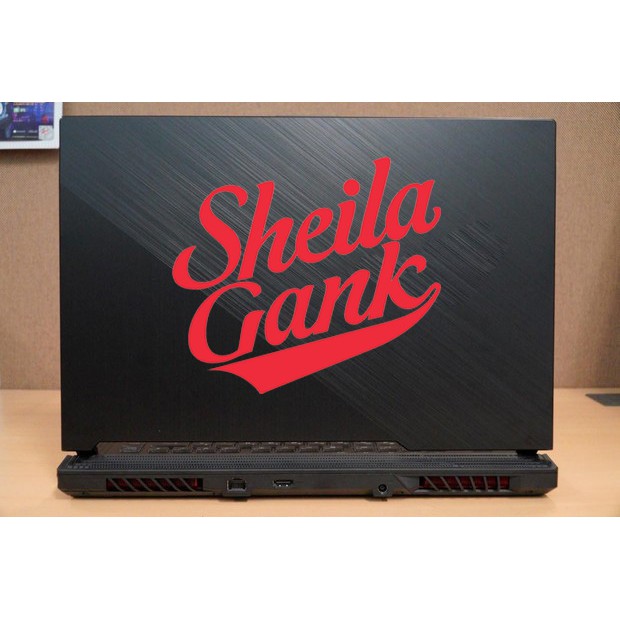 stiker laptop sheila genk sheila on 7 custom cutting stiker