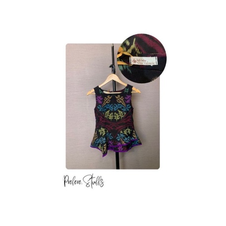 Batik Kultur by Dea Valencia Sleveless Blouse