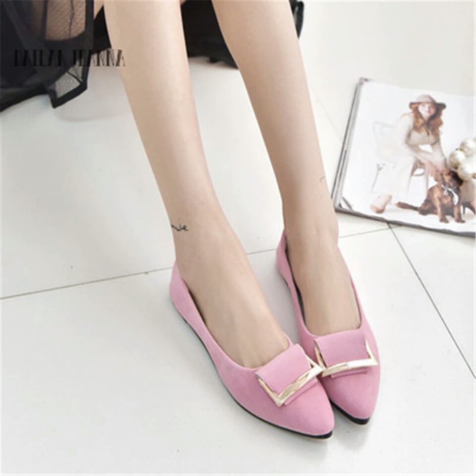 Sepatudari Karin Flatshoes wanita sepatu balet ring lidah KR-FS0050