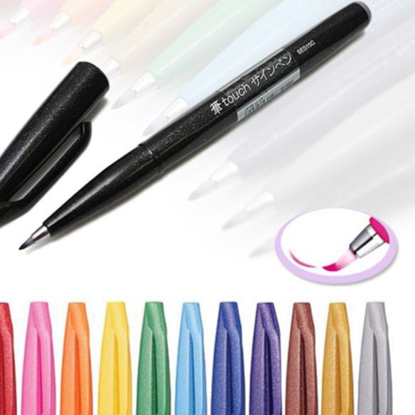 

(czj-1272) Pentel Touch Brush Pen ^