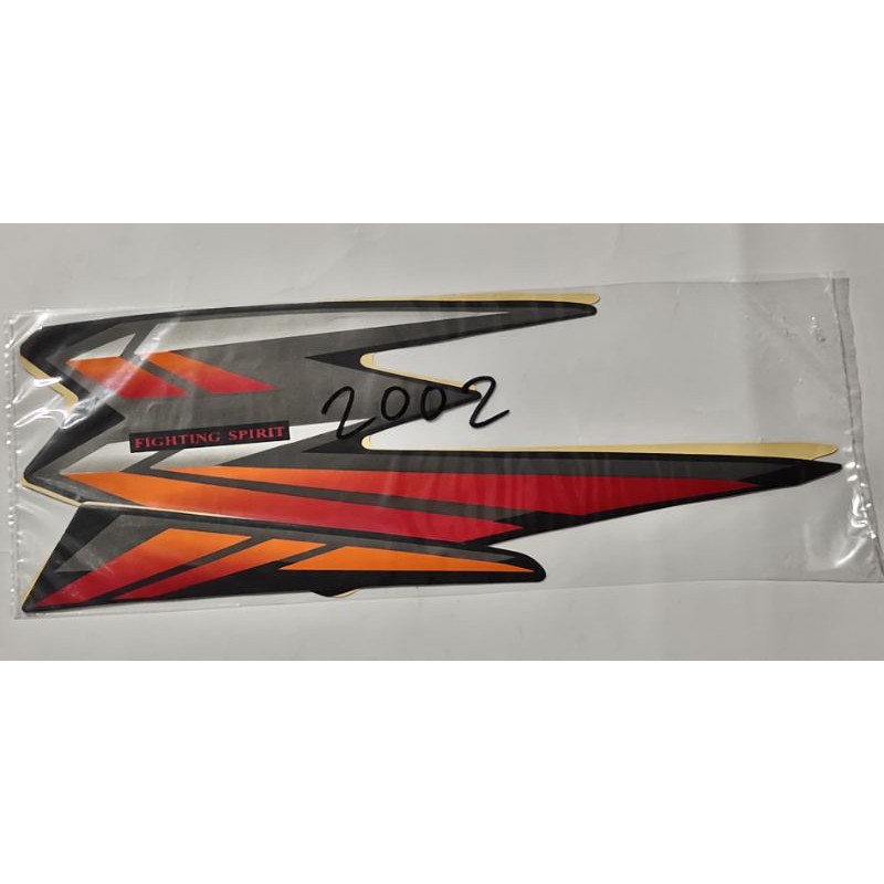 Striping sticker list body Yamaha rxbking 2002 se