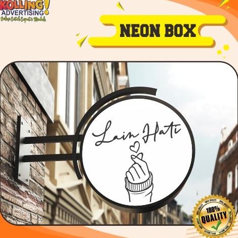 

DEKORASI DINDING NEON BOX KOTAK / LINGKARAN / DIAMETER 50 D60 D80 GBVFD123