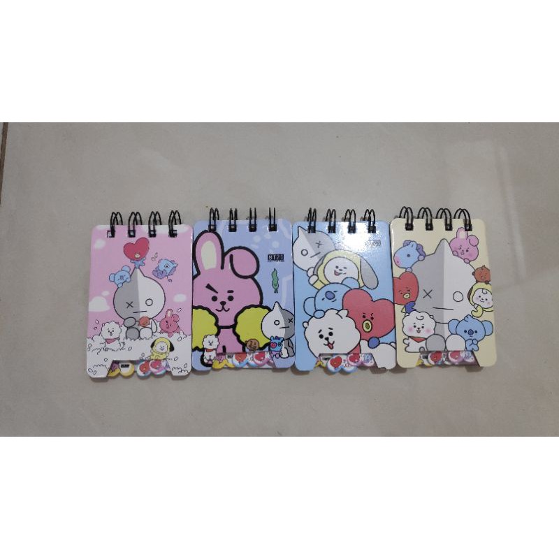 

Notebook mini / memo BT21 lucu