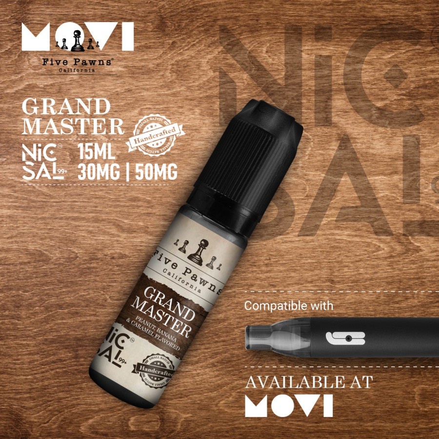 LIQUID US PREMIUM FIVE PAWNS NICSAL 99+ SERIES 15ML 30MG 50MG