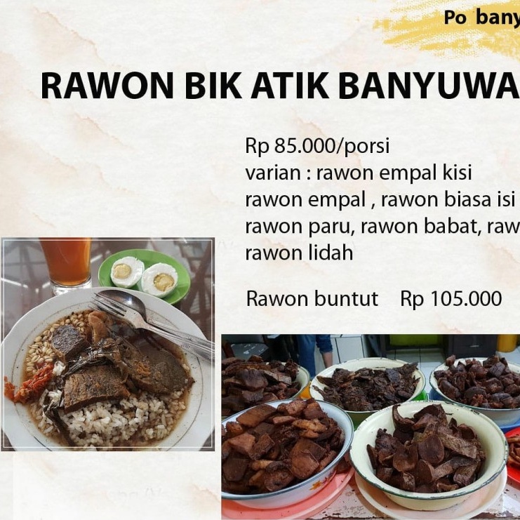 

rawon bu atik banyuwangi