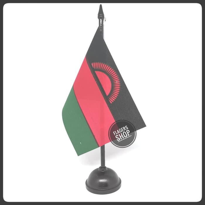 

Bendera Meja Malawi + Tiang Kayu