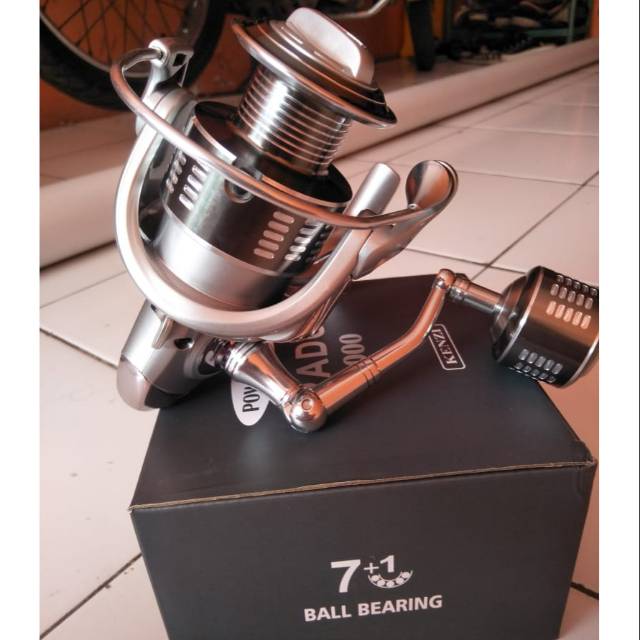 Reel spinning kenzi rado 4000 sudah power handle