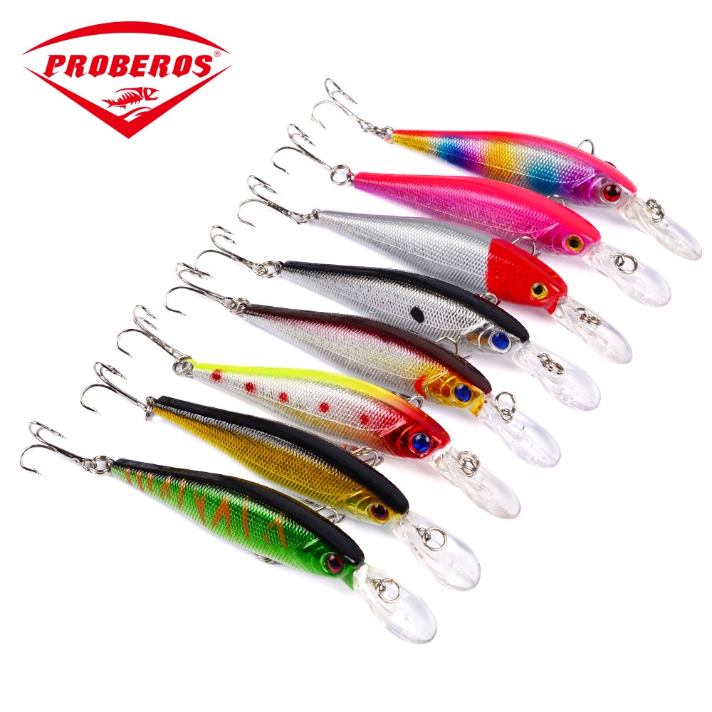 Grosir umpan pancing casting fishing lure minnow hardbait 10.1cm 9,36 gram