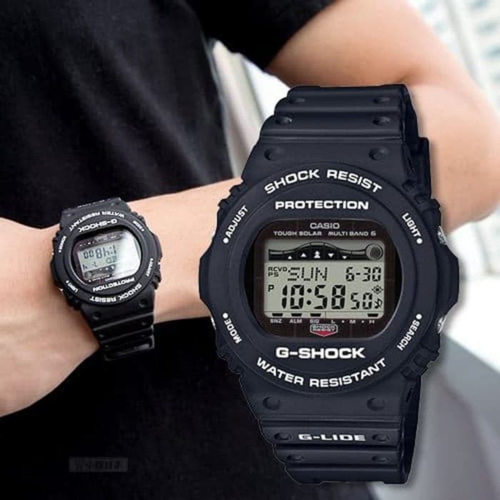 PROMO SUPER   Jam tangan pria cowok G-Shock gwx-5700 original garansi resmi casio Indonesia anti air