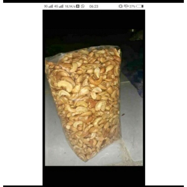 

kacang mede patahan mateng 1 kg